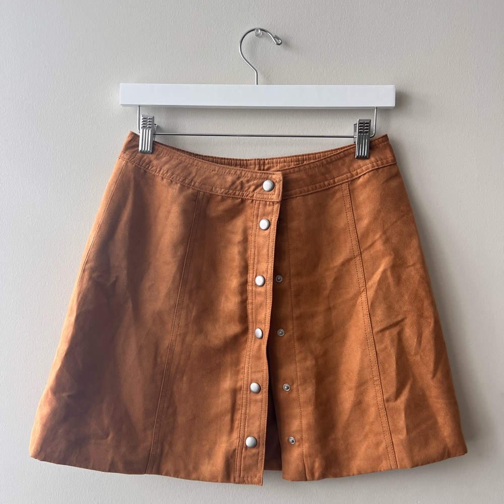 H&M Cowboy Suede skirt SIZE 6